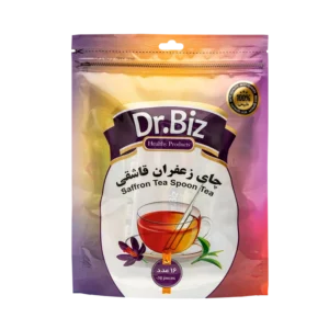 دمنوش چای سیاه زعفرانی قاشقی -۱۶ عددی